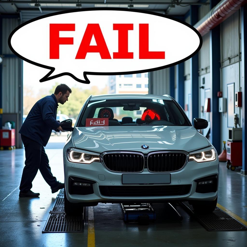 Car Failing MOT Due to Brake Issues