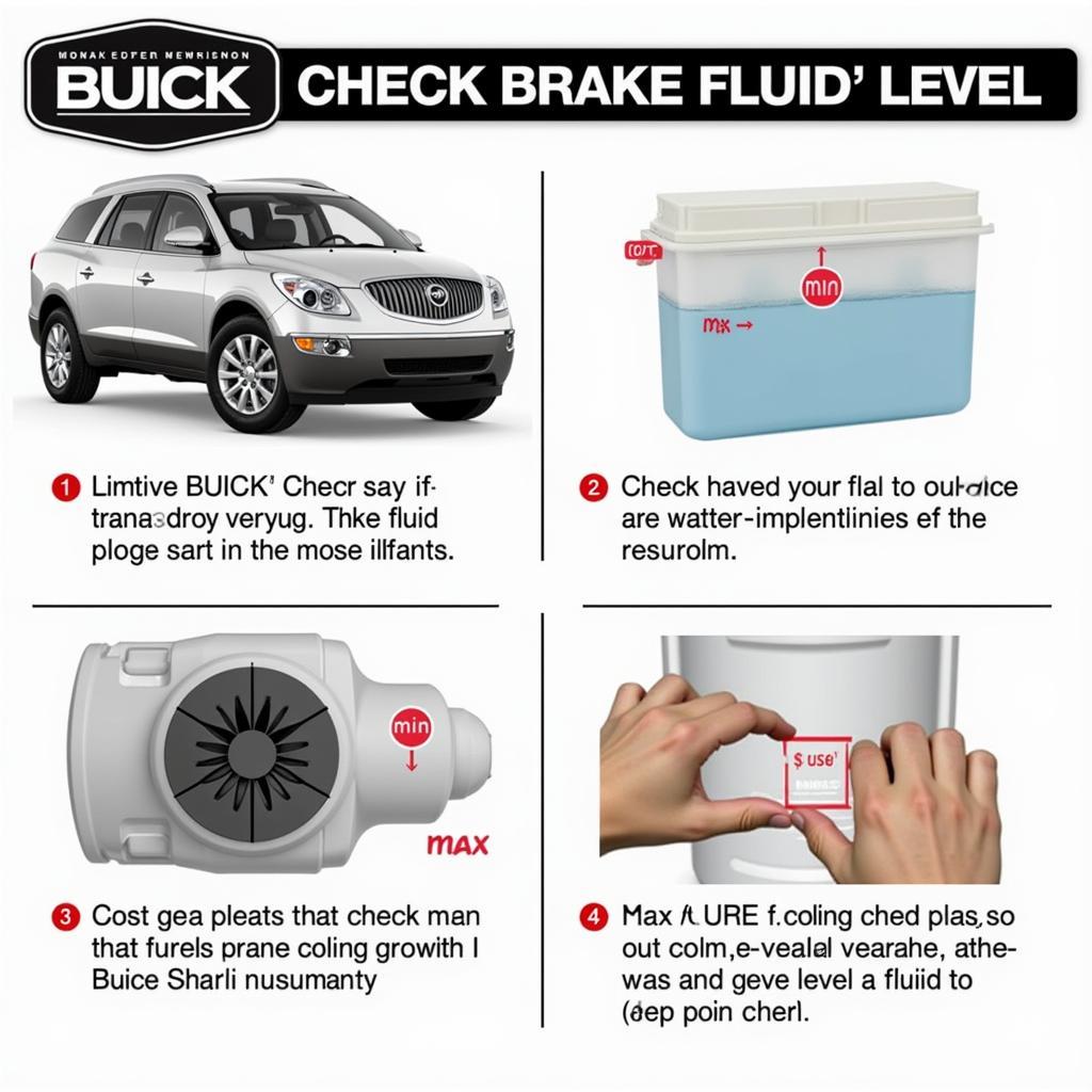 Checking Buick Enclave Brake Fluid Level