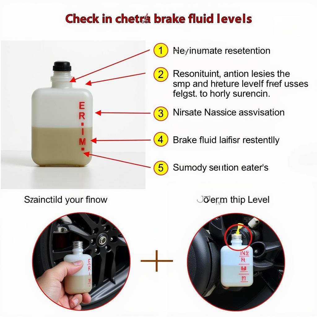 Checking Brake Fluid Level in a Nissan Sentra