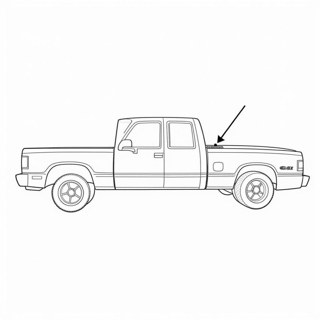 Chevy C1500 Diagnostic Port