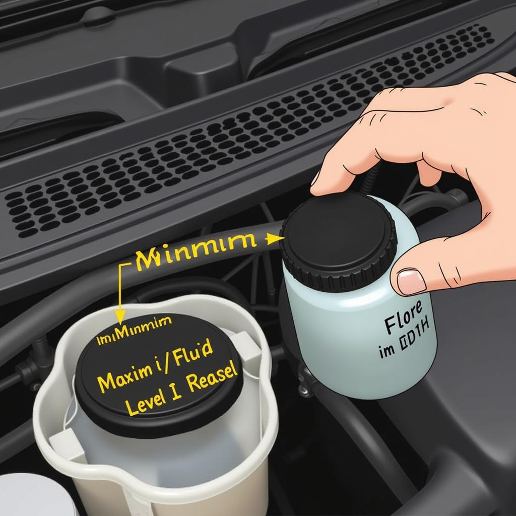 Checking Brake Fluid Level in a Chevy HHR