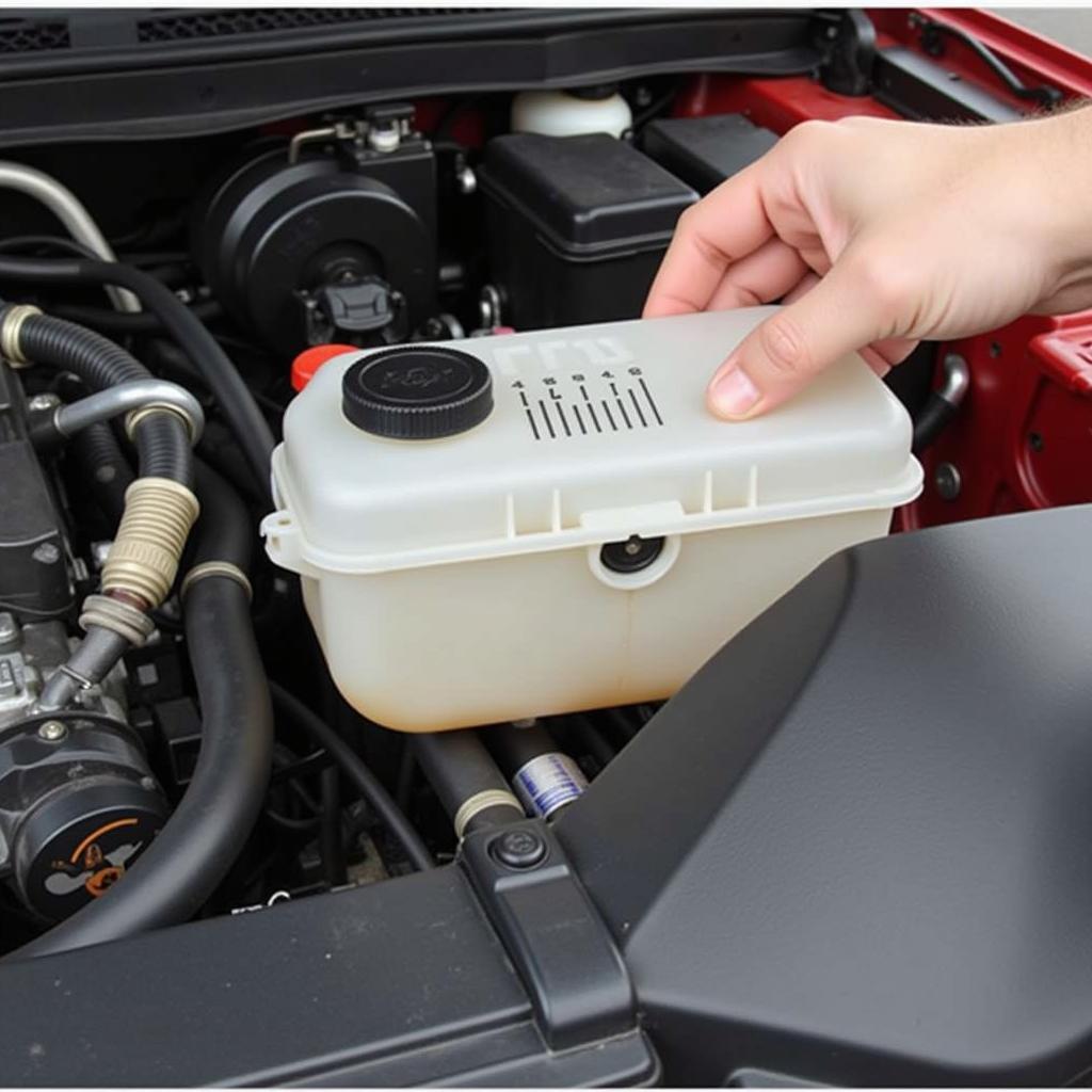 Checking Brake Fluid Level in Chrysler Sebring