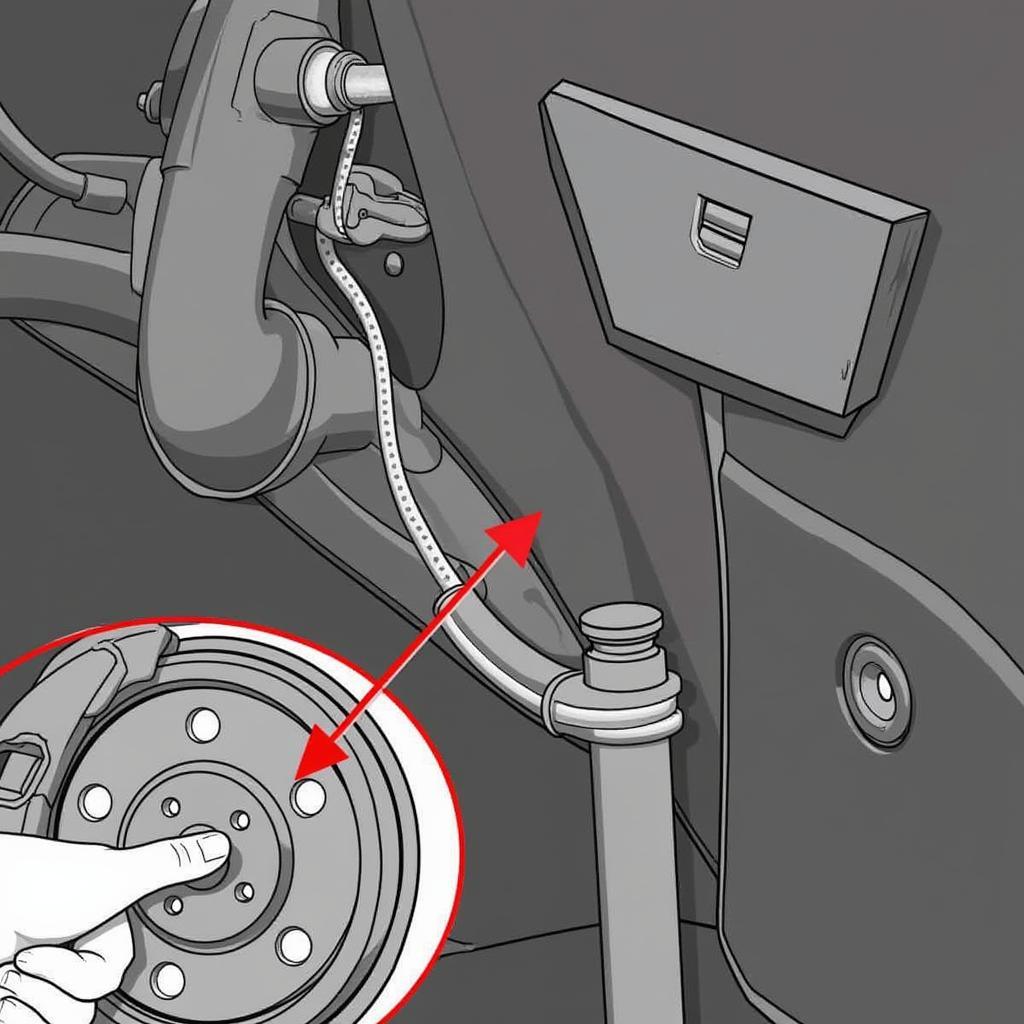 Checking Chrysler Sebring Brake Lines for Leaks