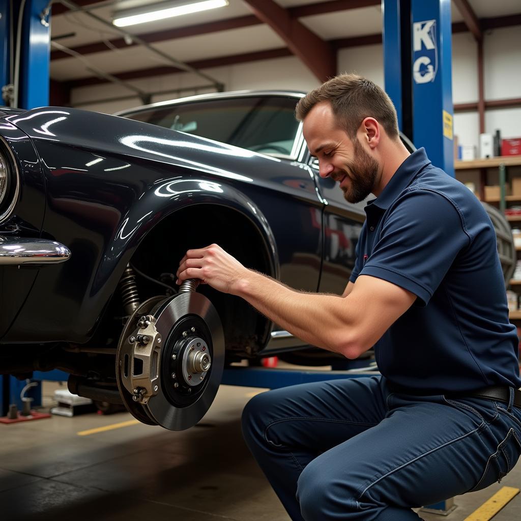 Expertly Repairing a 1968 Mustang