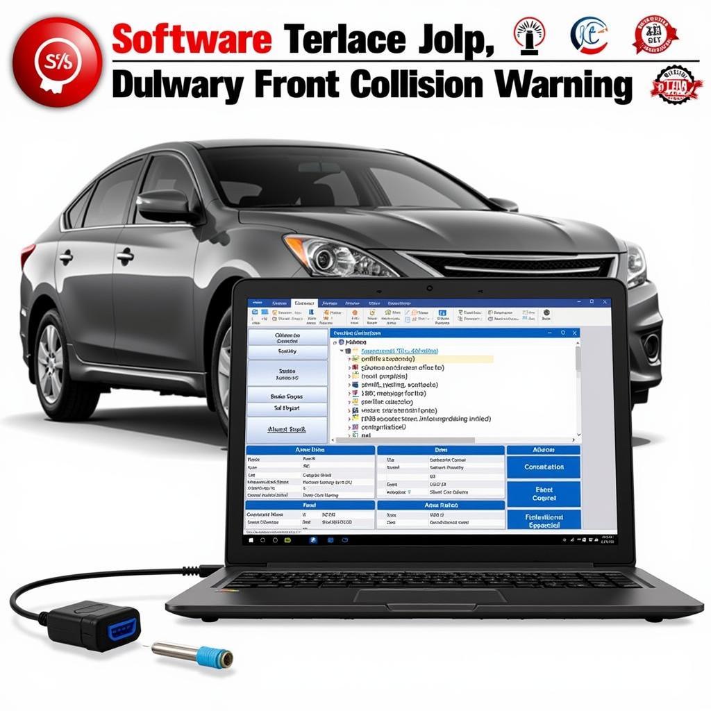 Diagnostic Software Interface for Front Collision Warning Brakes