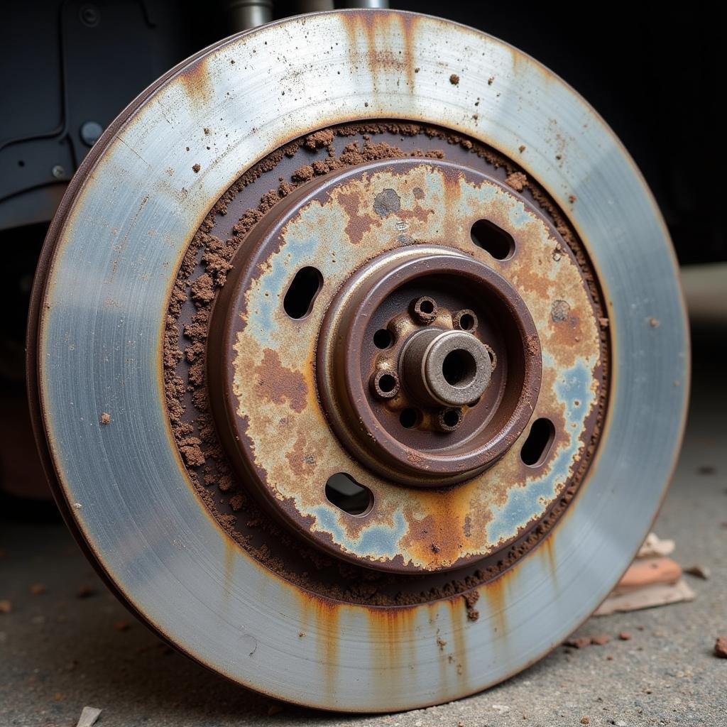 Dirty Brake Rotor