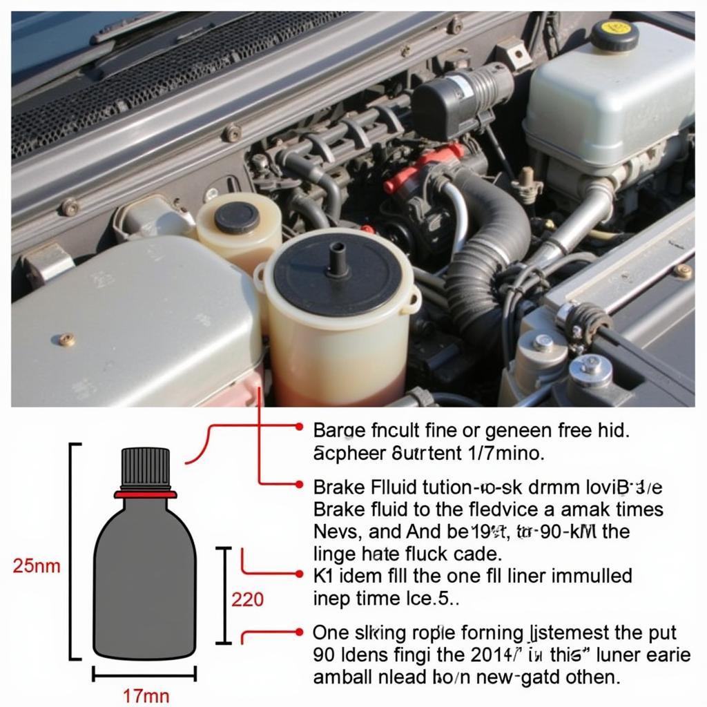 Checking the Brake Fluid Reservoir in a Dodge Nitro