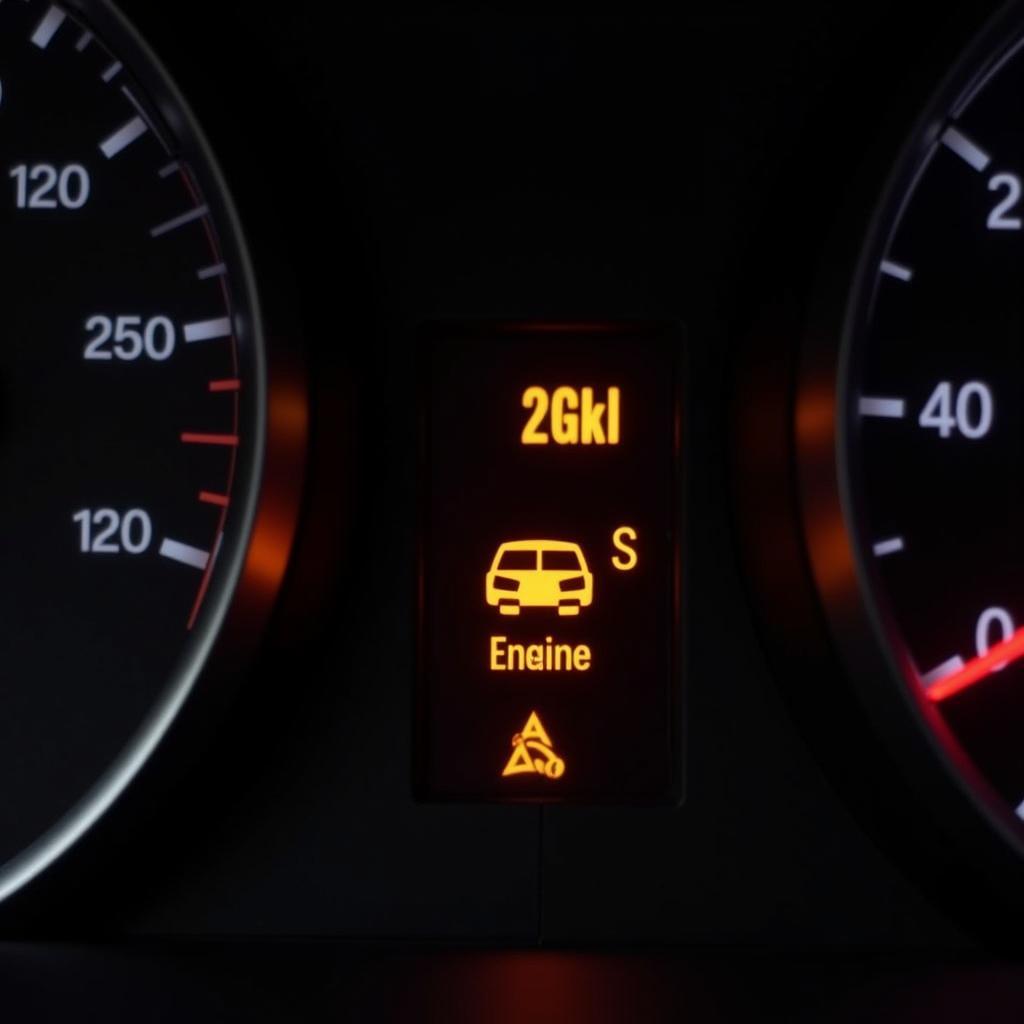 Engine Warning Light on Seat Ibiza Dashboard