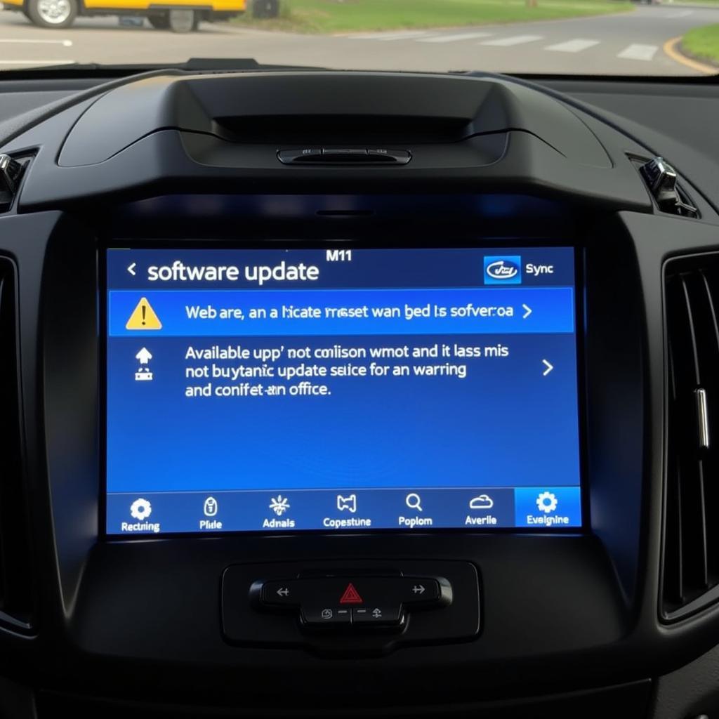 Ford Collision Warning Software Update