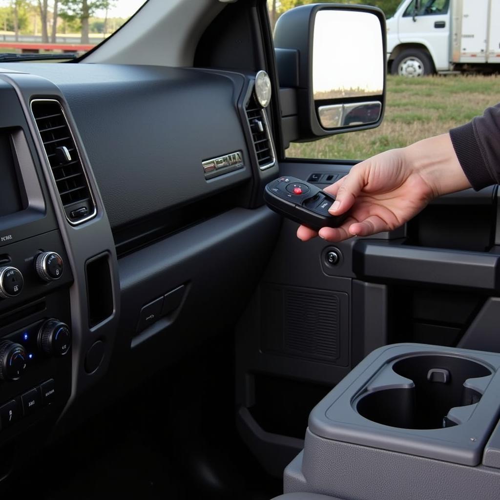 Adjusting the gain on a Ford F150 trailer brake controller