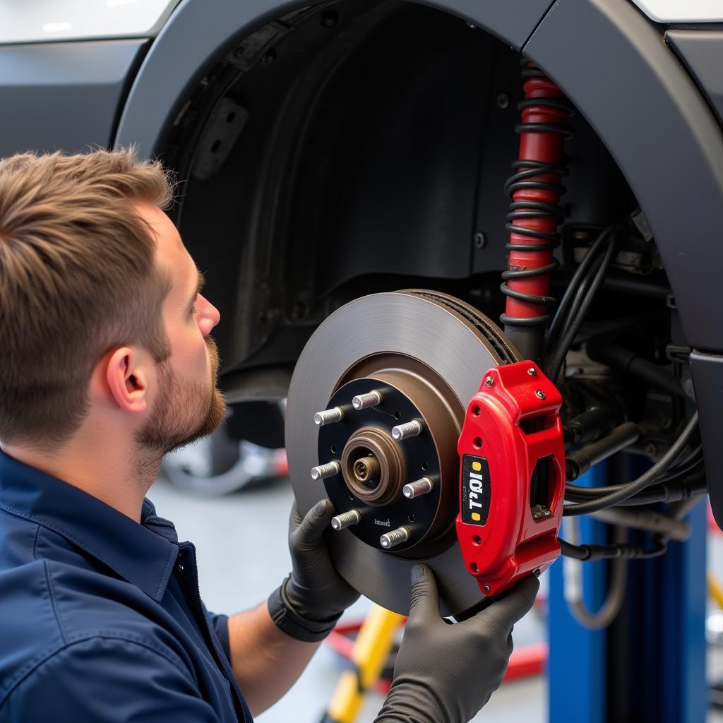 Ford Transit Brake System Inspection