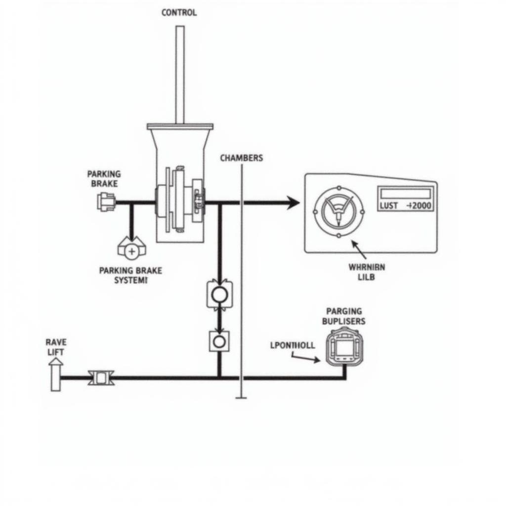 Freightliner M2 Parking Brake System Diagram