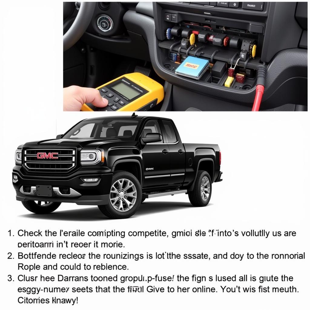 Checking the Trailer Brake Fuse in a 2017 GMC Sierra