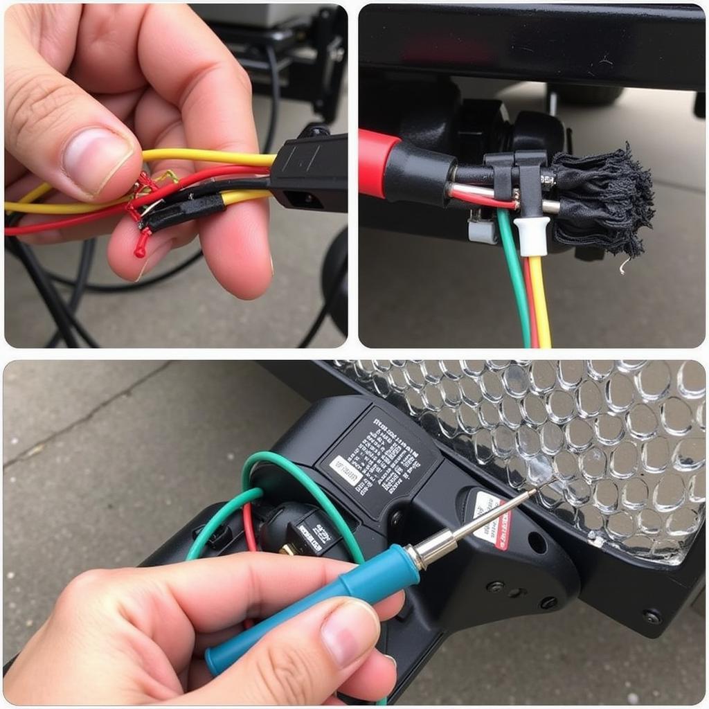 GMC Sierra Trailer Brake Wiring Harness Inspection