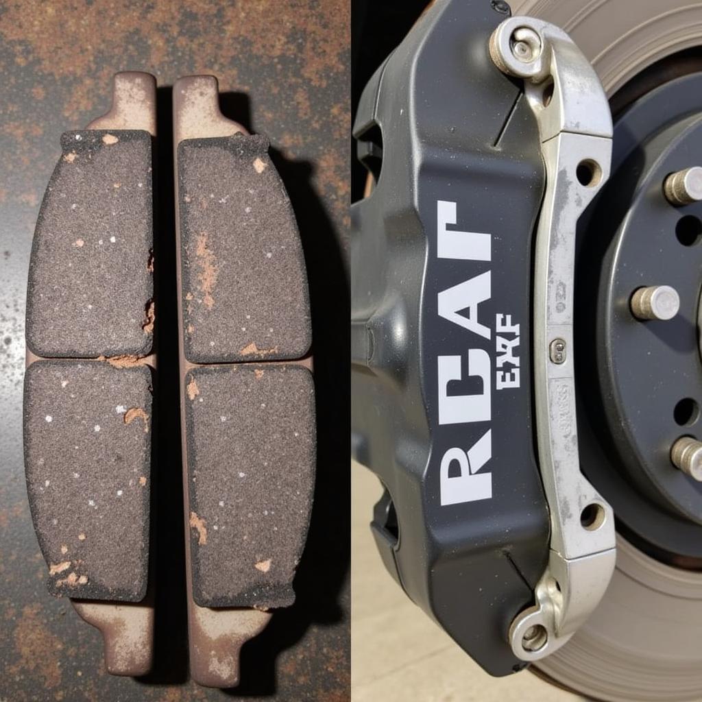 New Brake Pads Installed on Honda CRV