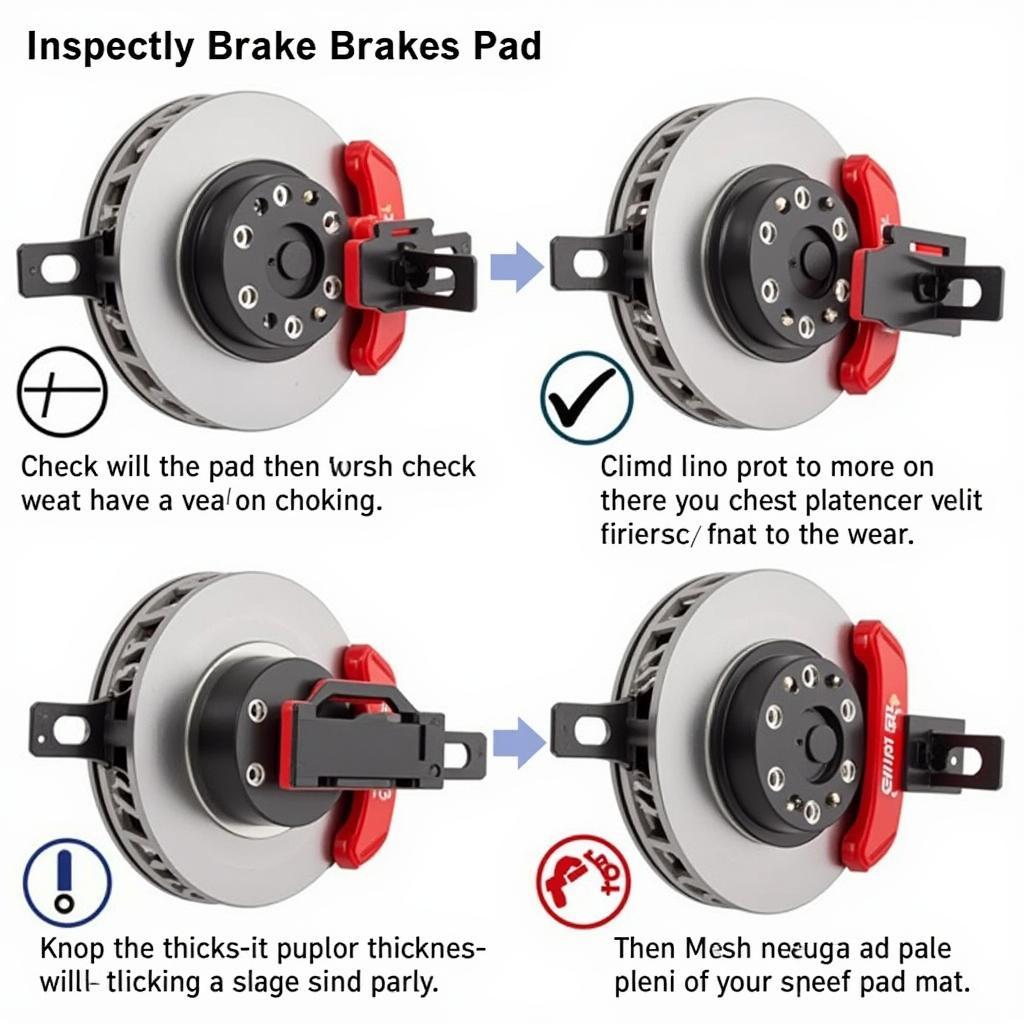 Inspecting Brake Pads on a Honda S2000