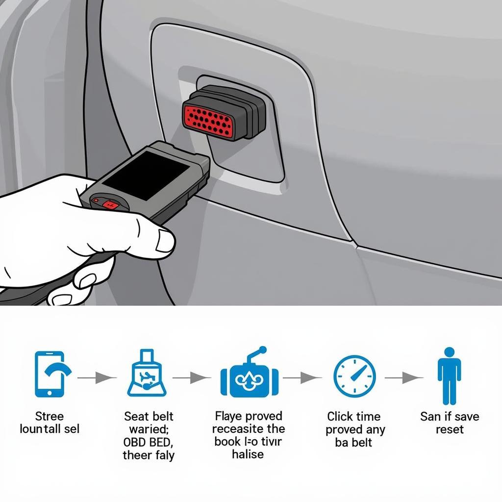 Infiniti QX4 Seat Belt Warning Light Reset