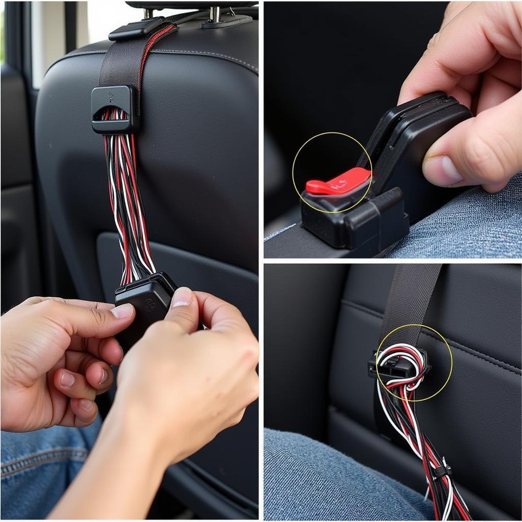 Inspecting Seatbelt Wiring