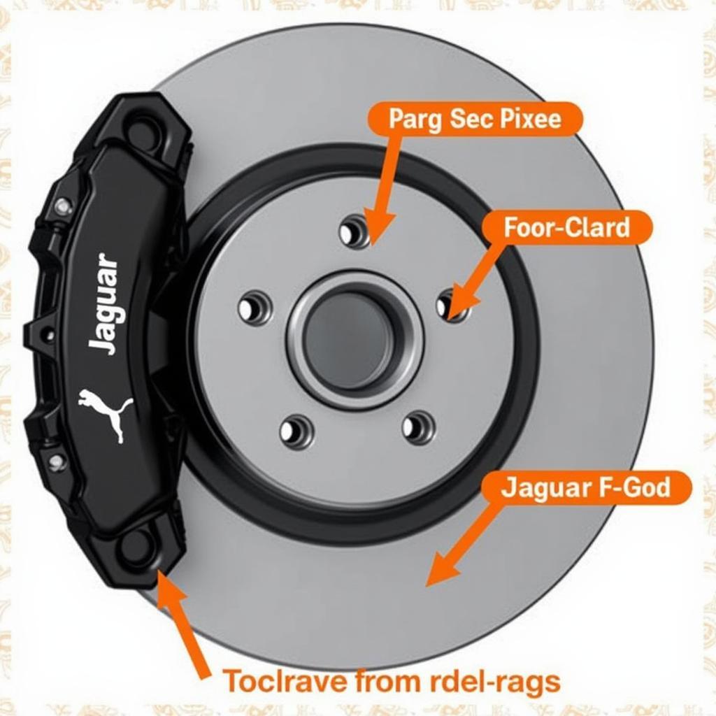 Jaguar F-Pace Brake Pad Location