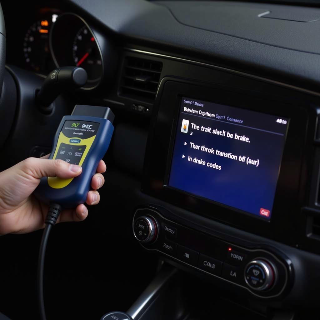 Using an OBD-II Scanner for Kia Optima Hybrid Diagnostics