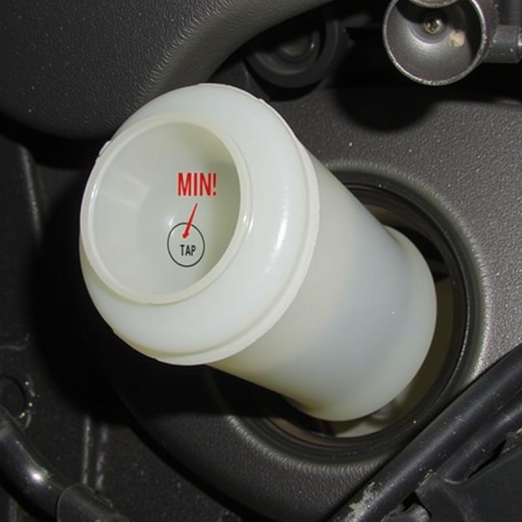 Low Brake Fluid Reservoir