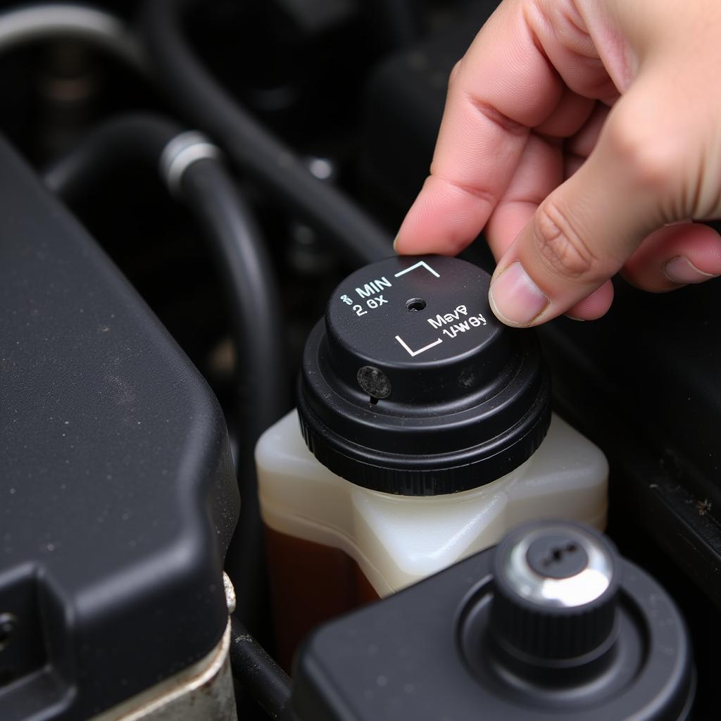 Checking Silverado Brake Fluid Level