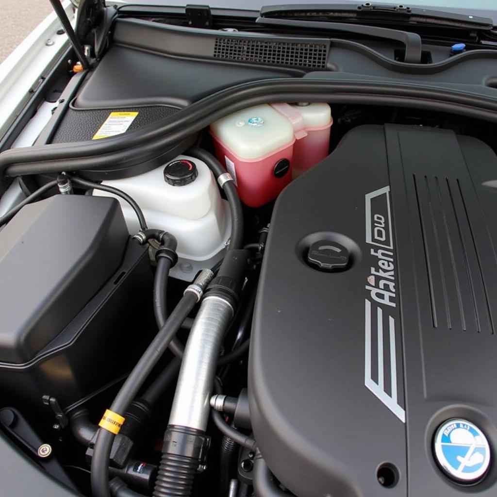 Checking Brake Fluid Level on a 2011 BMW 335