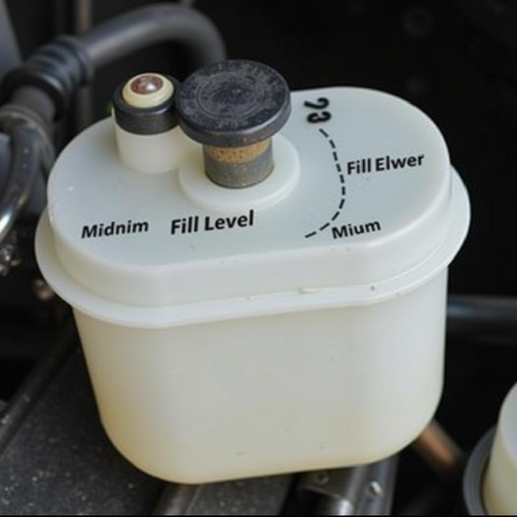 2001 Chevy Cavalier Low Brake Fluid Reservoir