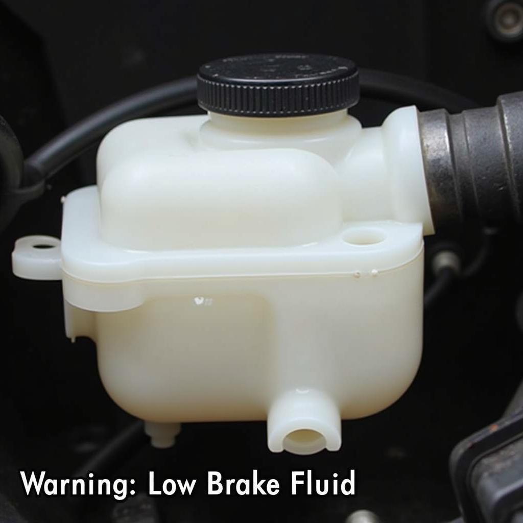 Low Brake Fluid Reservoir