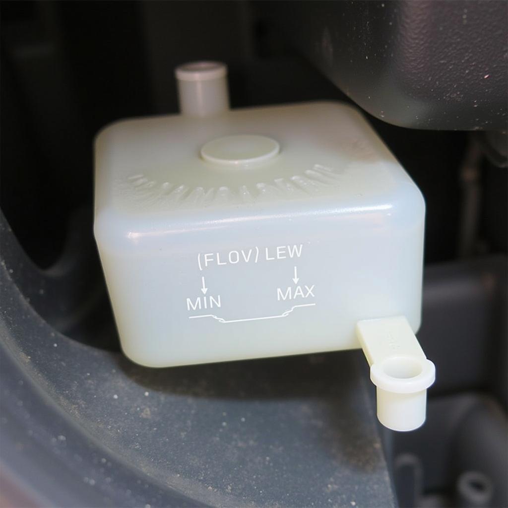 2006 Toyota Highlander Low Brake Fluid Reservoir