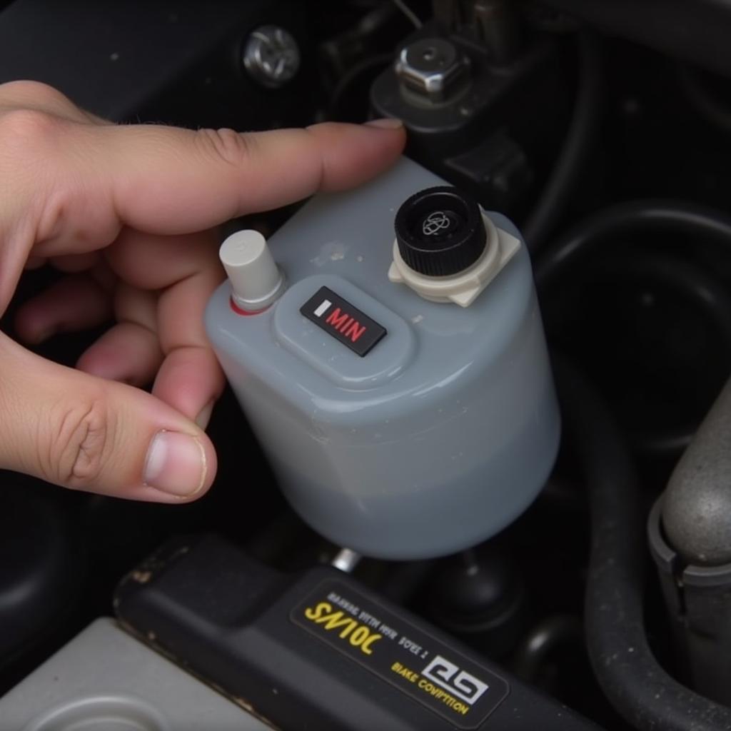 2009 Toyota Venza Low Brake Fluid