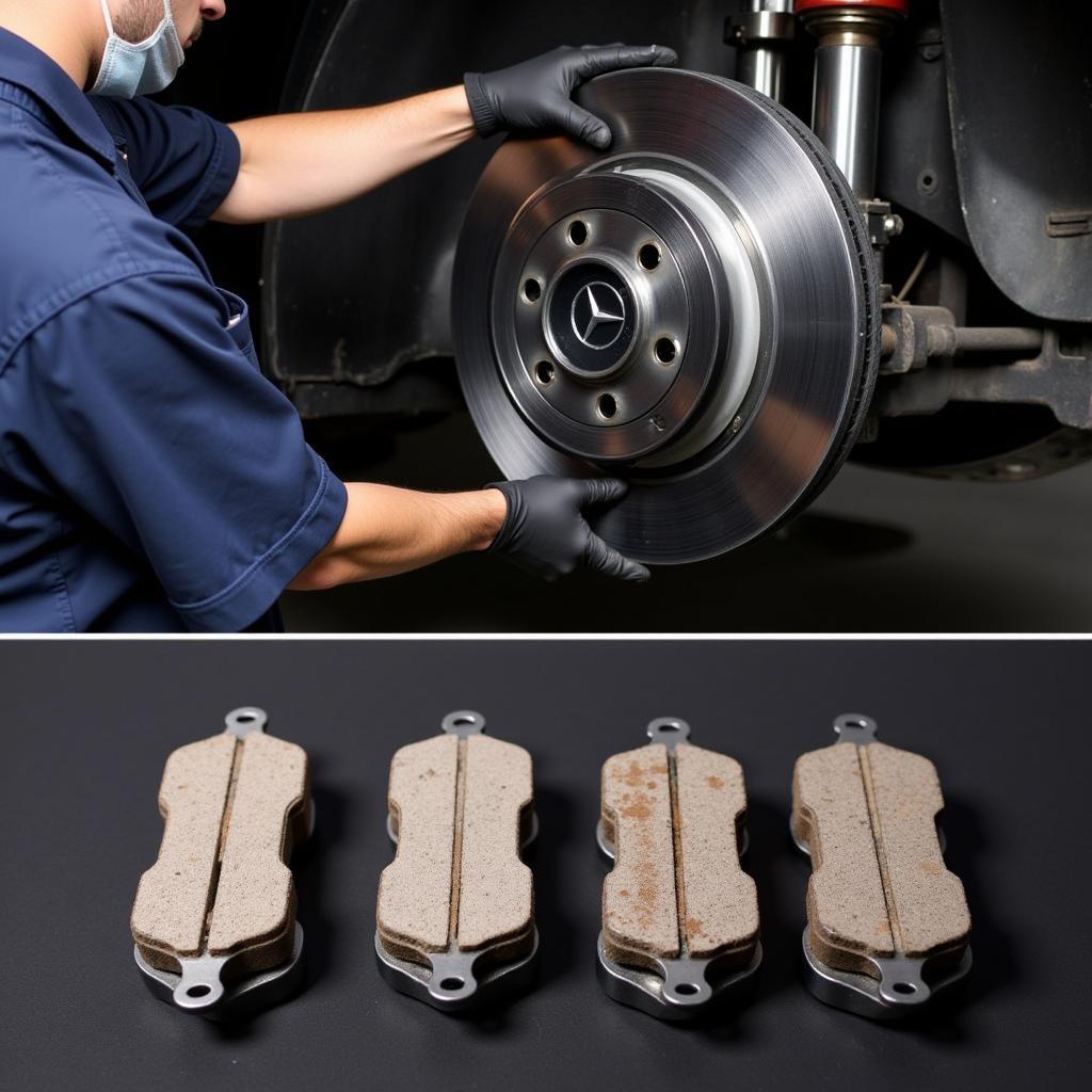 Mercedes Brake Pad Replacement