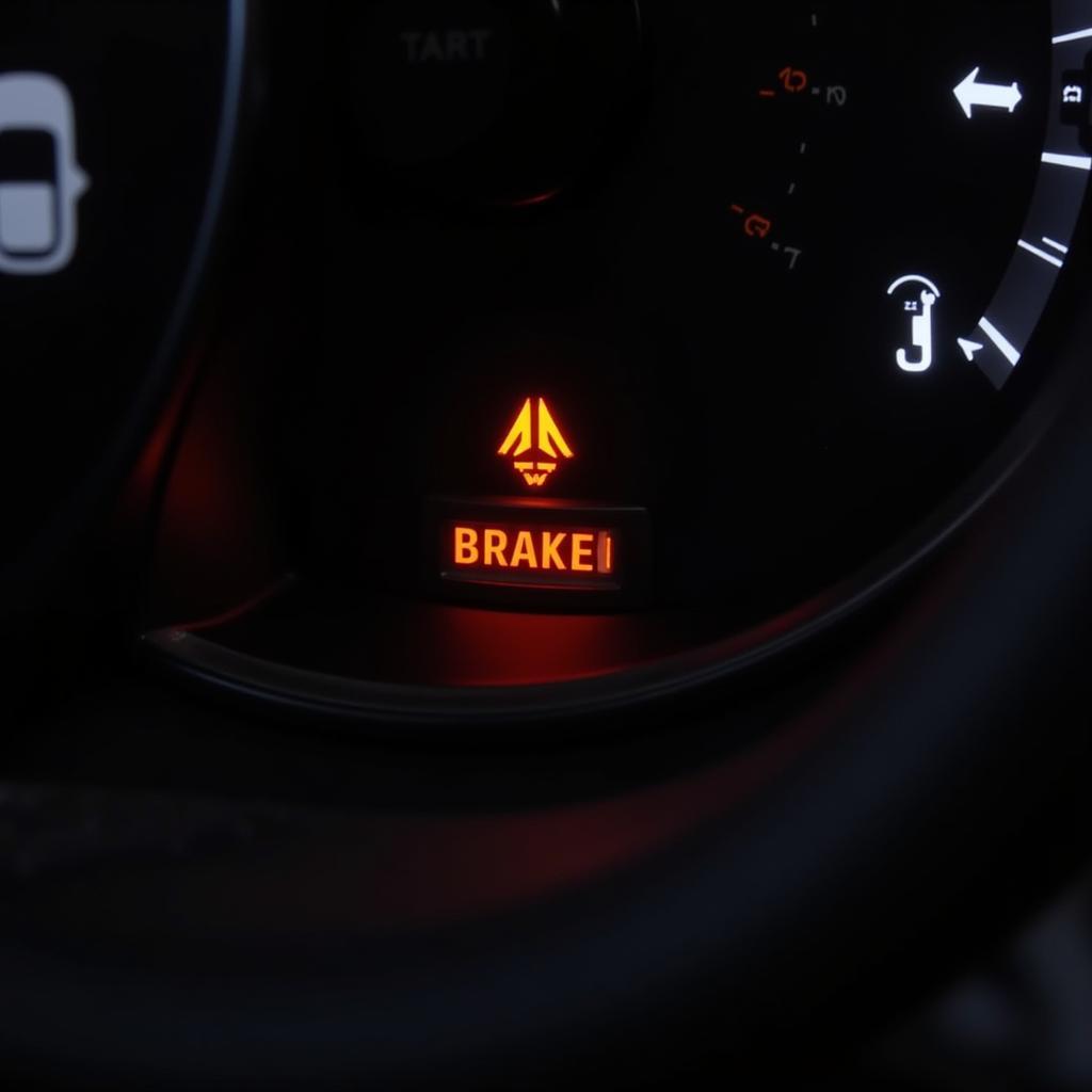 Mercedes Parking Brake Warning Light on Dashboard