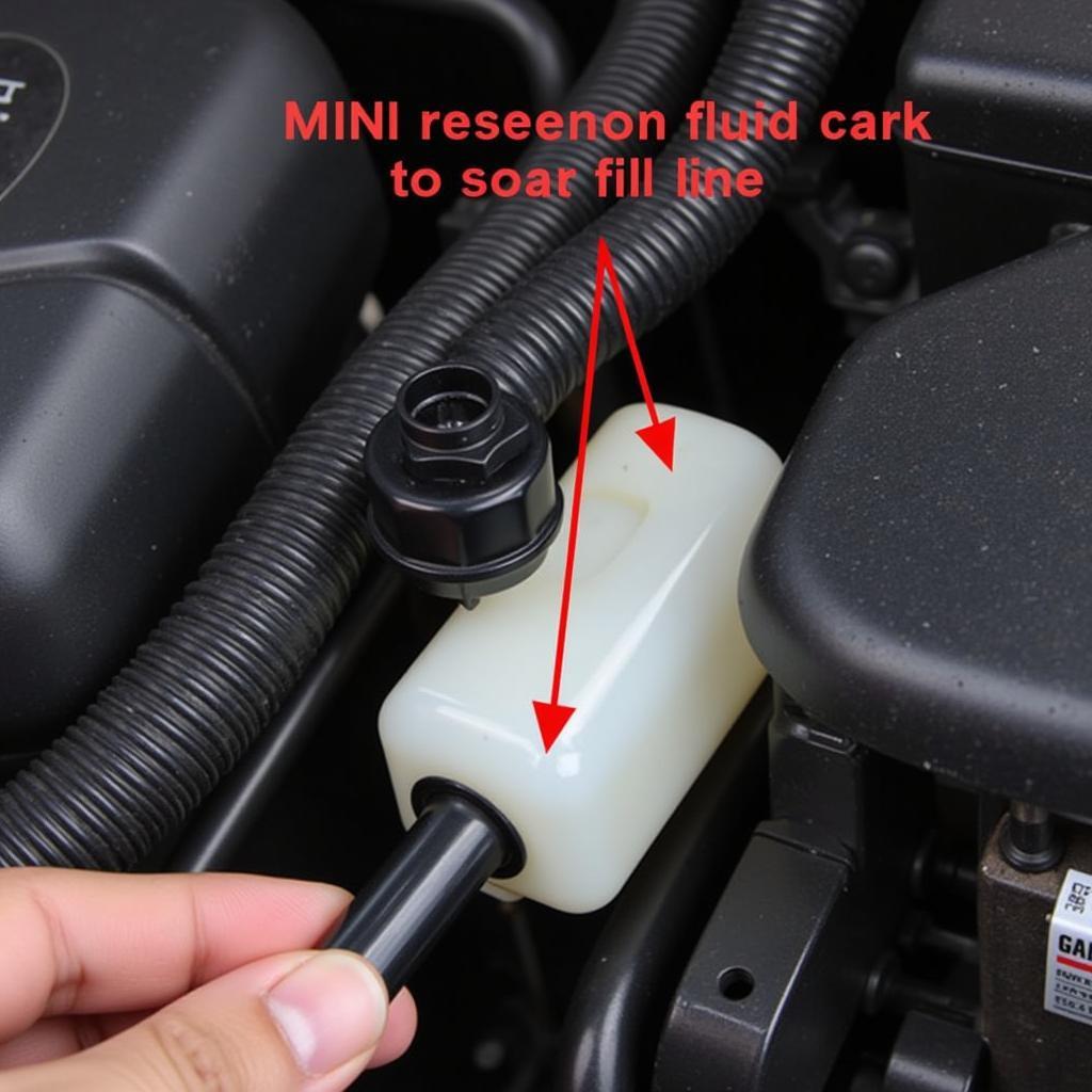 Mini Brake Fluid Reservoir Check