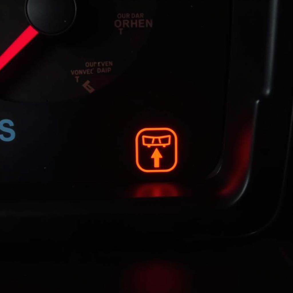 MK4 GTI Brake Pad Warning Light on Dashboard