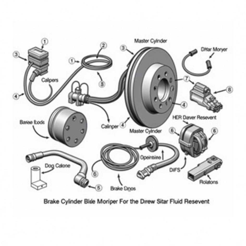 Nissan Murano Brake System Components