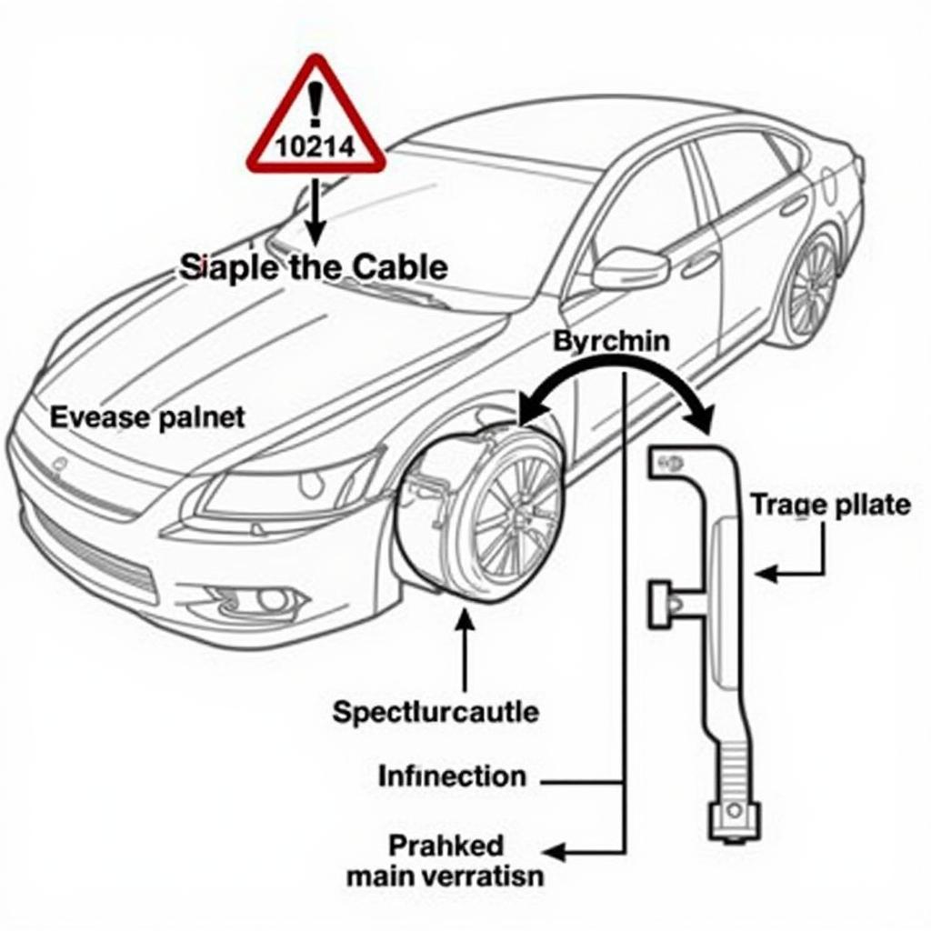 Nissan Parking Brake Mechanism Diagram