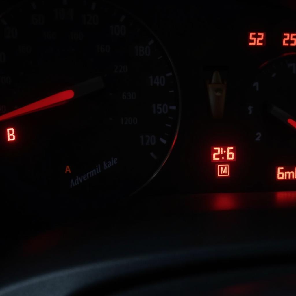 Nissan Primera Dashboard Warning Lights