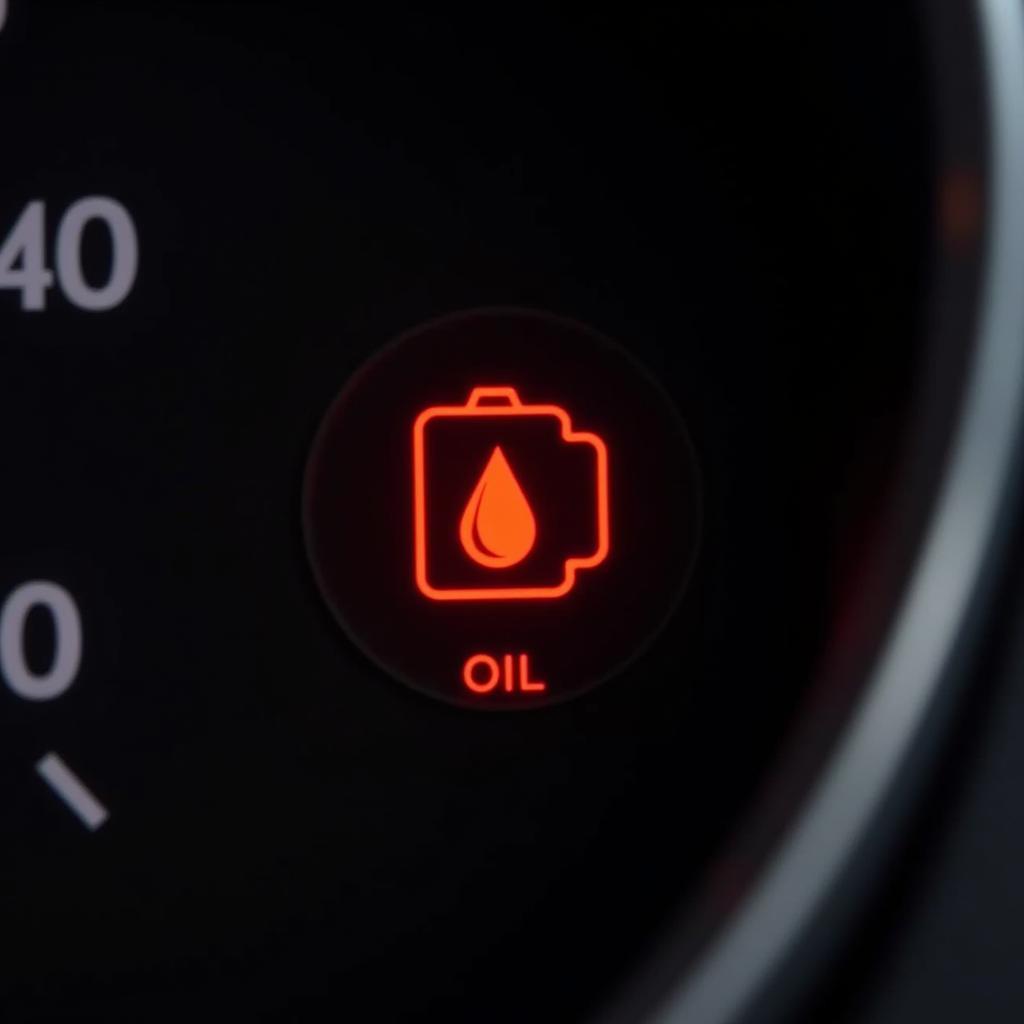 Oil Pressure Warning on Seat Dashboard