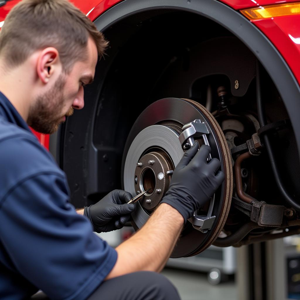 Porsche Macan Brake System Inspection