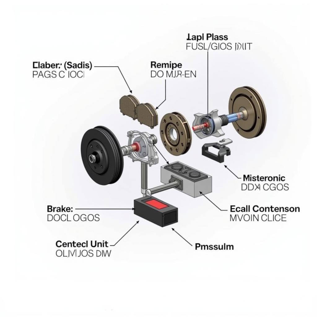 Range Rover Sport Brake System Components