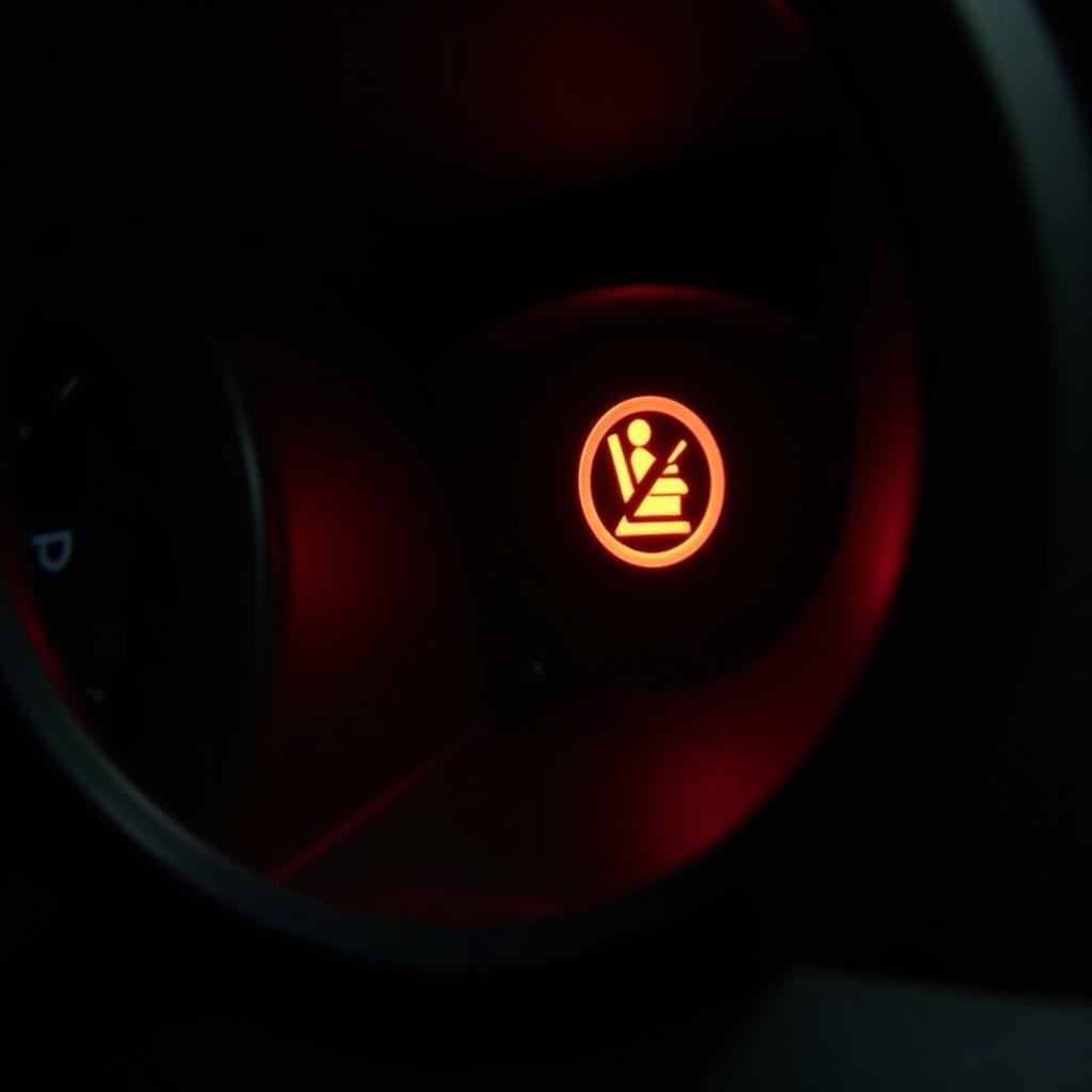 Rear Seat Warning Light on Dashboard