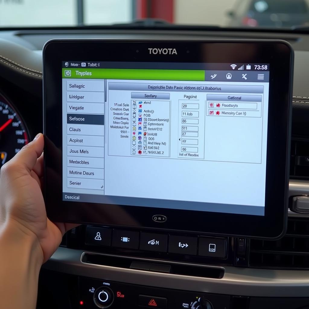 Remote Diagnostic Software Interface for Toyota Vehicles