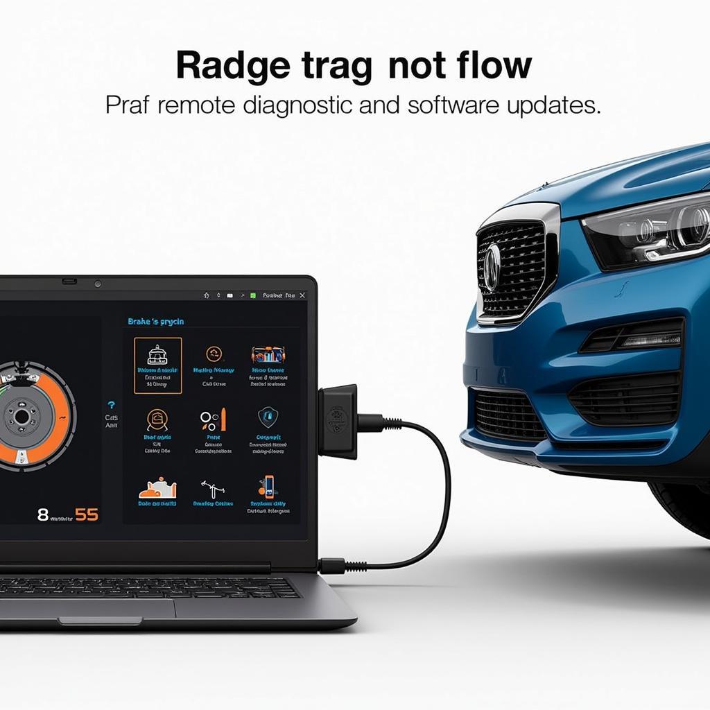 Remote Diagnostics of a Car's Brake System