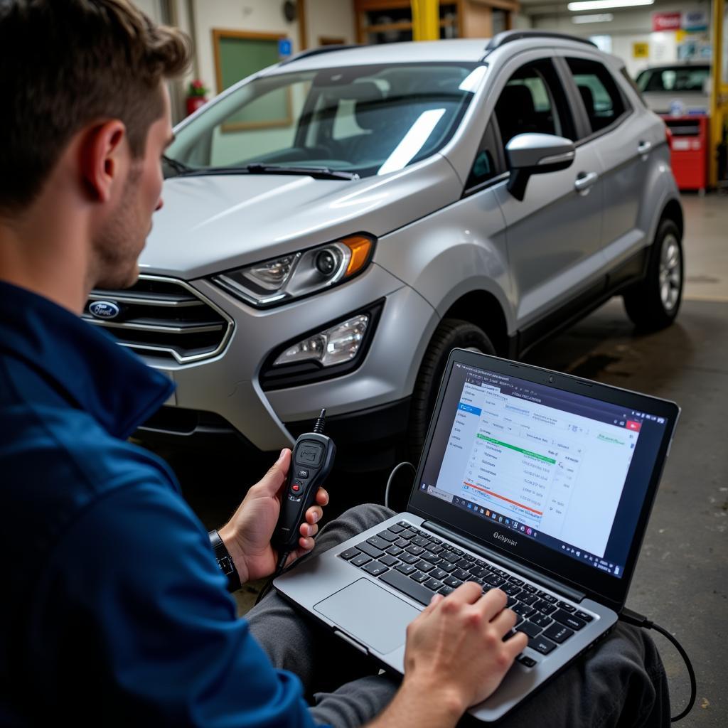 Remote Diagnostics on a Ford EcoSport