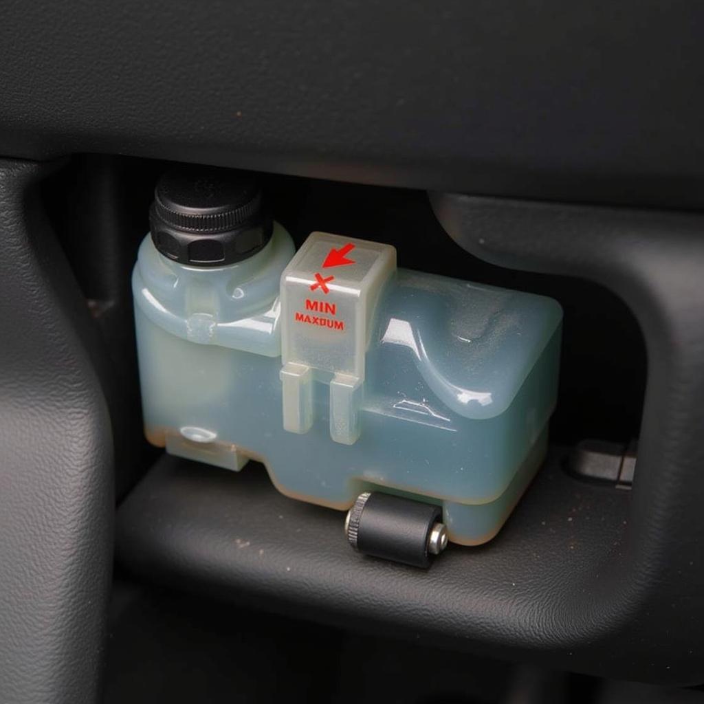 Renault Master brake fluid reservoir