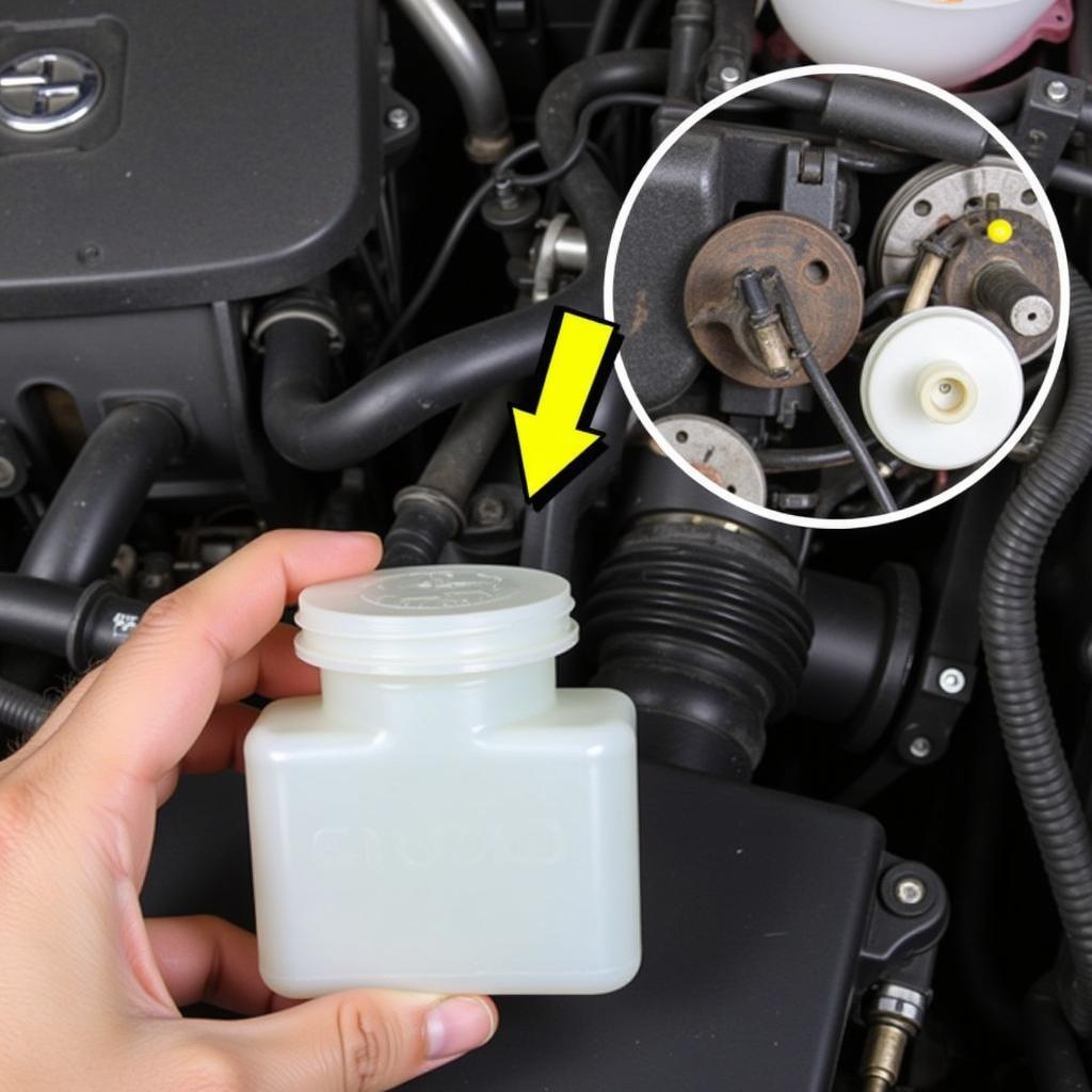 Checking Scion Brake Fluid Reservoir