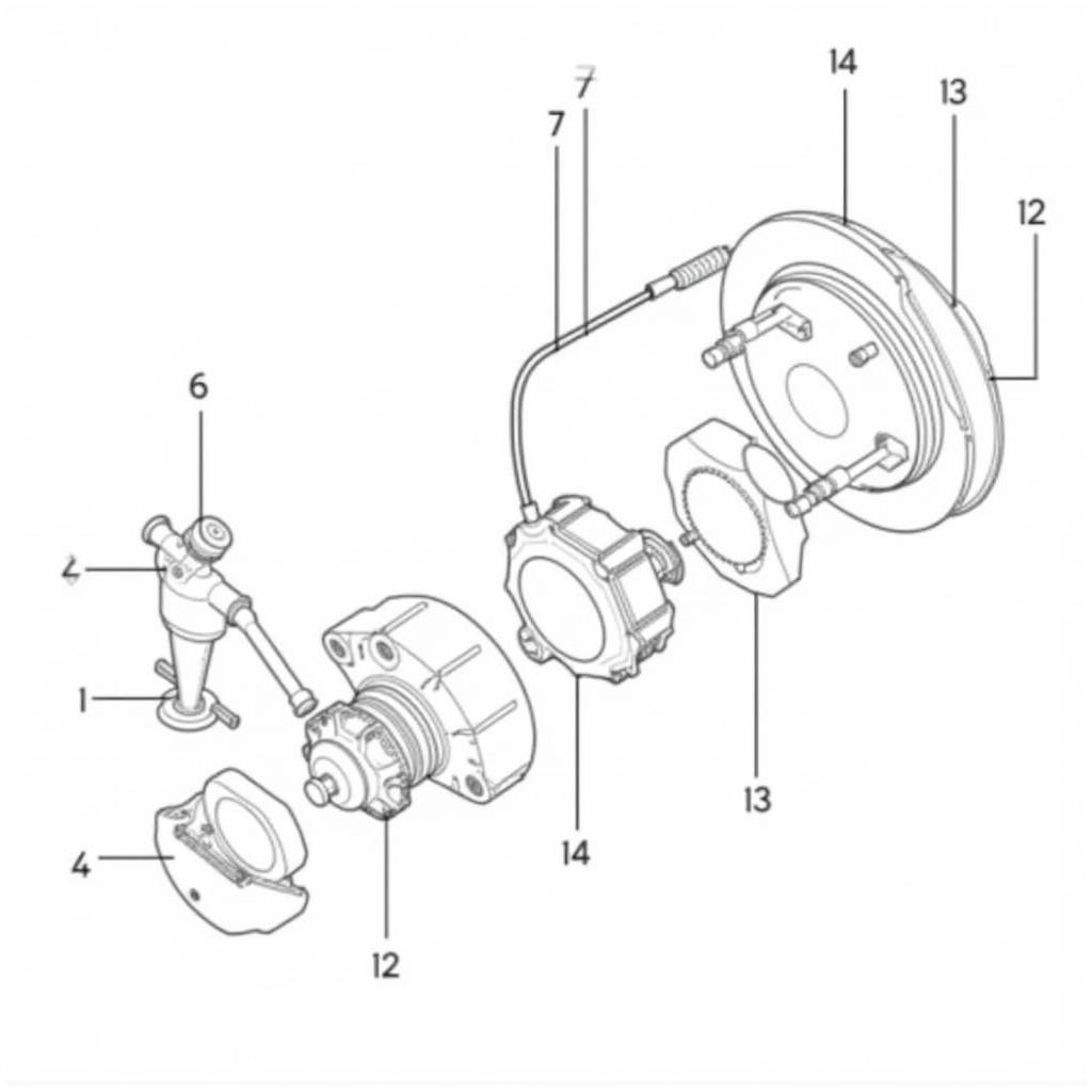 Scion Brake System Diagram