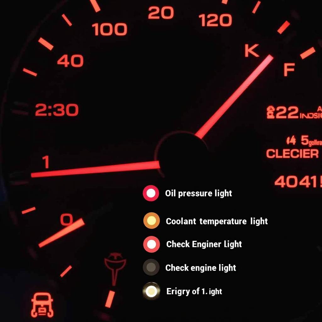 Seat Altea Engine Warning Lights