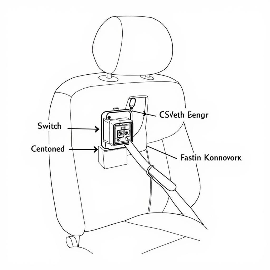 Seat Belt Buckle Sensor Diagram